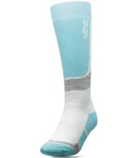 Dámské lyžařské ponožky HOZ20-SODN600 Outhorn turquoise
