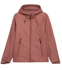 Dámská outdoorová bunda HOZ21-KUDT600 Outhorn dark pink