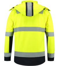 Unisex softshellová pracovní bunda Bi-color EN ISO 20471 Softshell Tricorp fluorescenční žlutá