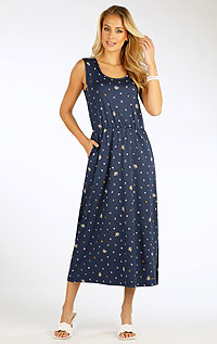 Dámské dlouhé šaty bez rukávu 5G060 LITEX