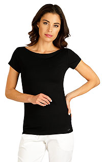 Tričko dámské s krátkým rukávem 9D104 LITEX černá