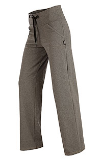 Kalhoty dámské dlouhé 9D402 LITEX tmavě šedé melé