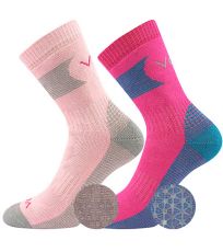 Dětské protiskluzové ponožky - 2 páry Prime ABS Voxx mix holka