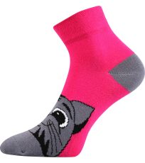 Dámské vzorované ponožky - 3 páry Jitulka Boma mix A