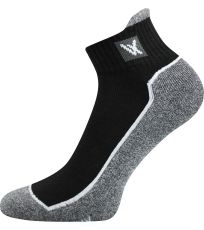 Unisex sportovní ponožky - 3 páry Nesty 01 Voxx černá