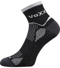 Unisex sportovní ponožky - 3 páry Sirius Voxx černá