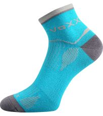 Unisex sportovní ponožky - 3 páry Sirius Voxx tyrkys
