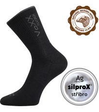 Pánské ponožky s volným lemem Radius VoXX® černá