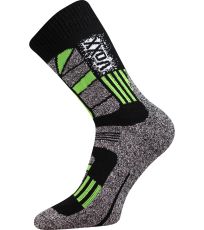 Unisex froté termo ponožky Traction I Voxx zelená