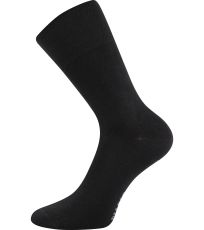 Unisex ponožky s volným lemem - 3 páry Diagram Lonka černá