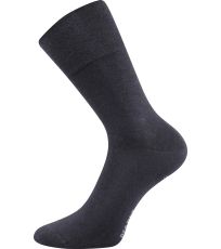 Unisex ponožky s volným lemem - 3 páry Diagram Lonka tmavě šedá