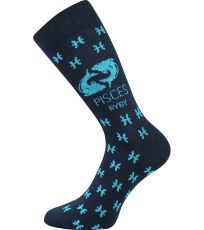 Unisex ponožky znamení zvěrokruhu Zodiac Boma RYBY dámské