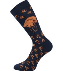 Unisex ponožky znamení zvěrokruhu Zodiac Boma LEV pánské