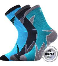 Dětské sportovní ponožky - 3 páry Joskik VoXX® mix A - kluk