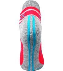 Unisex kompresní ponožky Sprinter Voxx neon růžová