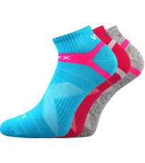 Unisex sportovní ponožky - 3 páry Rex 14 VoXX® mix B