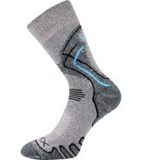 Unisex trekingové ponožky - 3 páry Limit III Voxx šedá