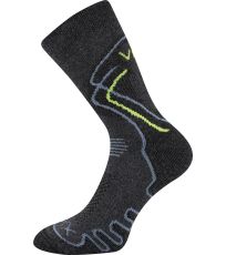 Unisex trekingové ponožky - 3 páry Limit III Voxx antracit
