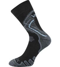 Unisex trekingové ponožky - 3 páry Limit III Voxx černá