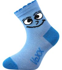 Dětské vzorované ponožky - 3 páry Kukik VoXX® mix A - kluk