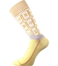 Unisex trendy ponožky Chocolate Lonka DARK dámské
