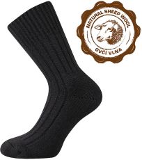 Unisex vlněné ponožky Willie VoXX® černá