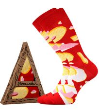 Unisex trendy ponožky Pizza Lonka hawaii