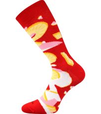 Unisex trendy ponožky Pizza Lonka hawaii