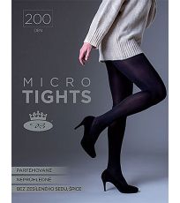 Silonové punčochové kalhoty MICRO 200 DEN Lady B nero