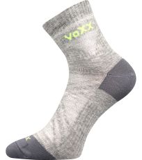 Unisex sportovní ponožky - 1 pár Rexon 01 Voxx světle šedá melé