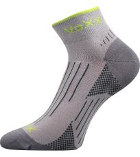 Unisex sportovní ponožky - 3 páry Azul Voxx světle šedá