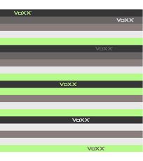 Dámský multifunkční nákrčník SOLID Voxx pruhy neon zelená