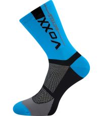 Unisex sportovní ponožky Stelvio Voxx neon tyrkys
