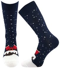 Unisex ponožky - 3 páry Vánoční Boma mix D
