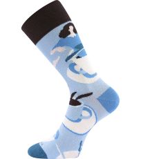 Unisex trendy ponožky Coffee socks Lonka vzor 7