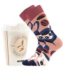 Unisex trendy ponožky Tea socks Lonka vzor 1