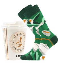 Unisex trendy ponožky Tea socks Lonka vzor 2