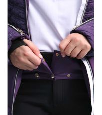 Dámská lyžařská bunda OKINORA LOAP Deep Purple | White