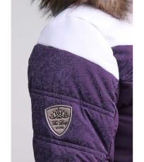 Dámská lyžařská bunda OKINORA LOAP Deep Purple | White