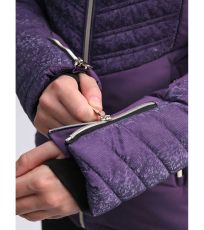 Dámská lyžařská bunda OKINORA LOAP Deep Purple | White