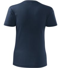 Dámské triko Classic New Malfini námořní modrá