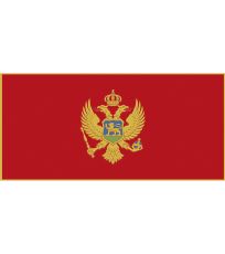 Vlajka Černá Hora FLAGME Printwear Montenegro