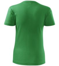 Dámské triko Basic 160 Malfini středně zelená