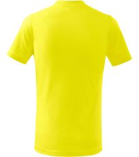 Dětské triko Basic Malfini citrónová