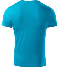 Pánské triko Slim fit V-NECK Malfini tyrkysová