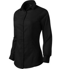 Dámská košile s dlouhým rukávem Dynamic Malfini premium černá