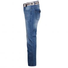 Pánské rifle s páskem Belted Lee Cooper Mid wash