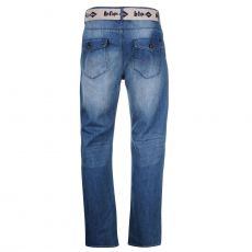 Pánské rifle s páskem Belted Lee Cooper Mid wash