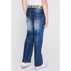 Pánské rifle s páskem Belted Lee Cooper Mid wash