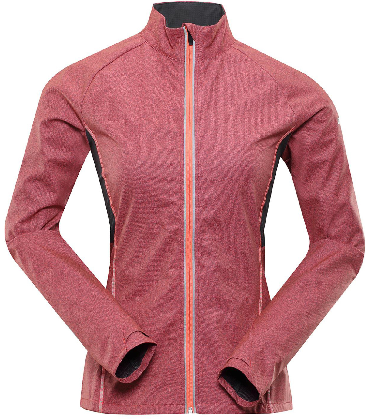 ALPINE PRO TECHNICA 2 Dámská softshellová bunda LJCR376341 Neon coral XL